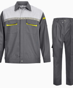 Áo bảo hộ kaki màu xám