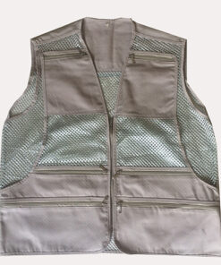 Áo gile phản quang lưới to ghi đá