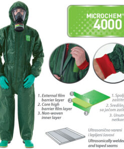Quần áo chống hóa chất Alphan Tech 4000