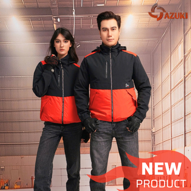 Áo Điều Hòa Azuki 2025 Dài Tay Phối Màu – Chất Liệu Cao Cấp (Áo rời không kèm phụ kiện)